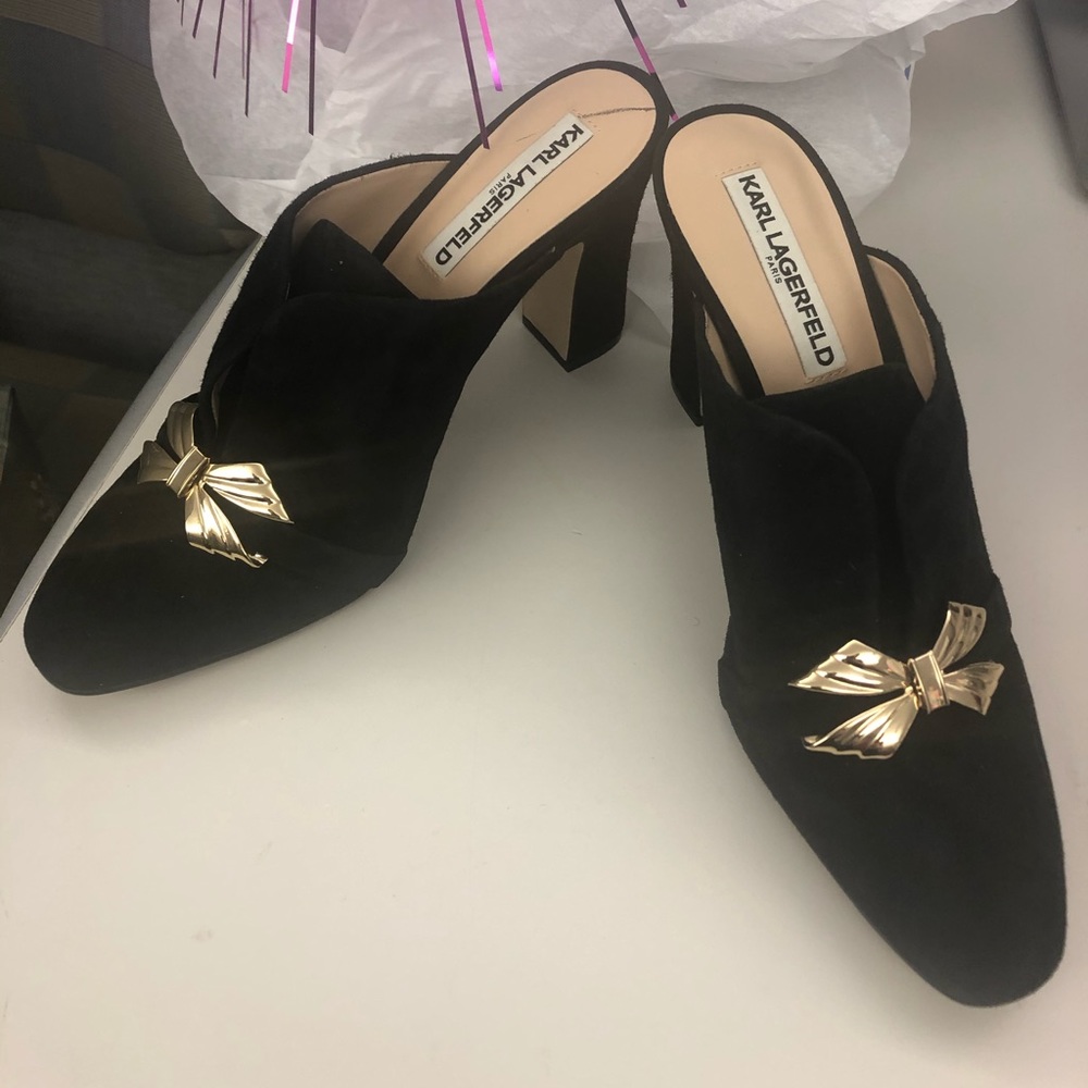 Karl Lagerfield Ricci slipons - New